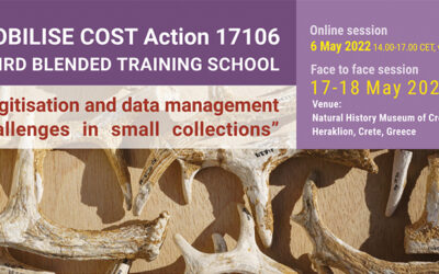 Third blended Training School of COST MOBILISE: “Digitisation and data management challenges in small collections”